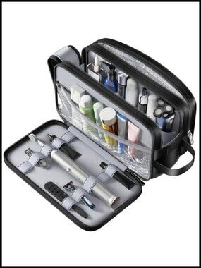 Travel Toiletry Bag Water Resistant Hanging Dopp Kit Organizer Unisex